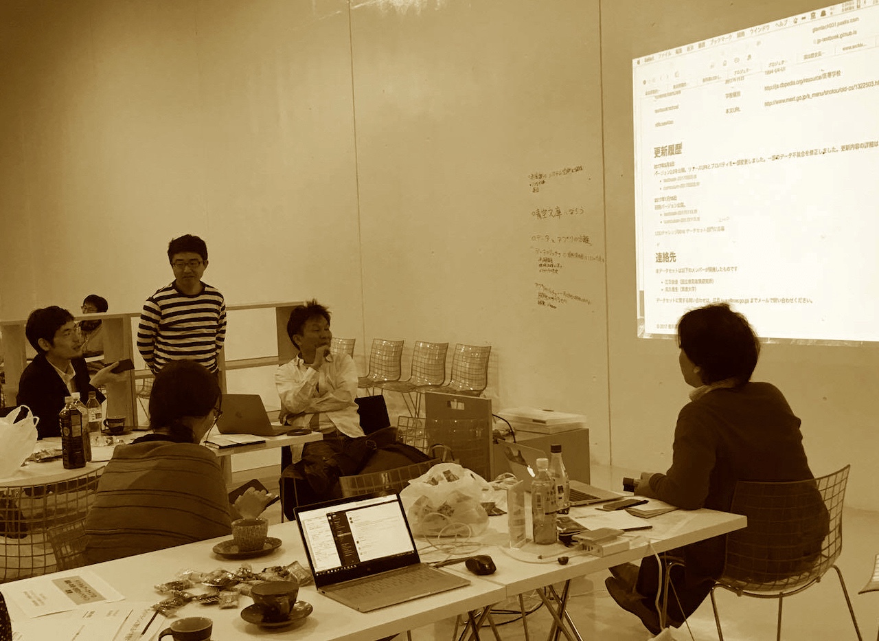 GLAMtech 001の風景　東工大百年記念館にて