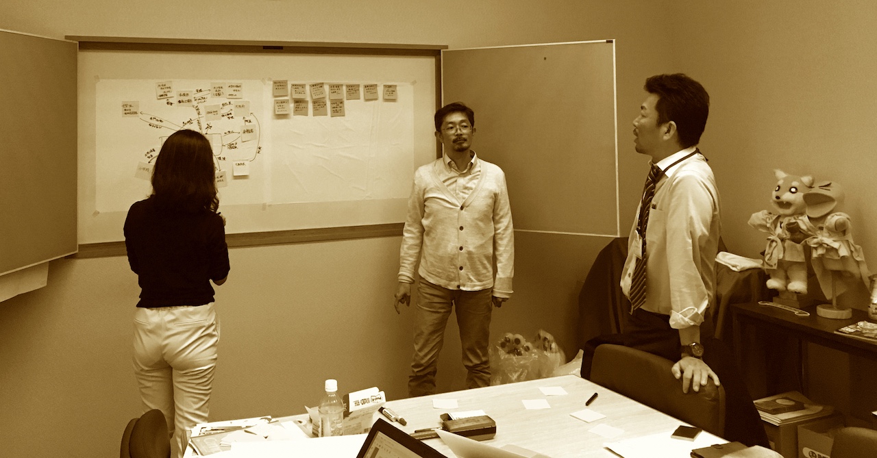 大阪府立弥生文化博物館でのWorkshop風景